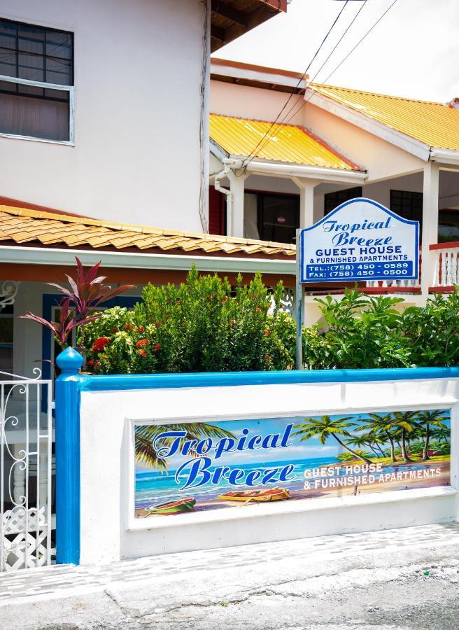Tropical Breeze Vacation Home And Apartments Gros-Islet Buitenkant foto